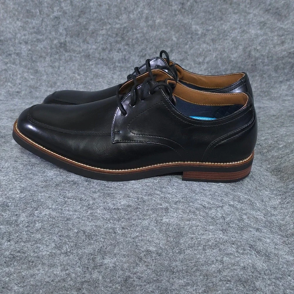 Dockers Men's Belson Black Leather Dress Shoes Supreme Comfort size 8 M 90-36294